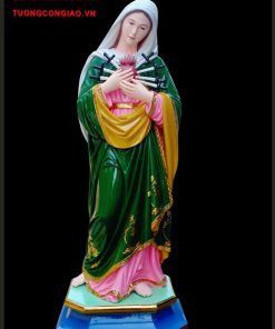 5 Tượng sơn Mẹ Maria