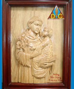 Tranh phù điêu Thánh Anton mẫu 10